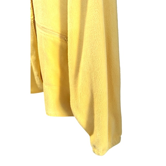 ZYIA Active Yellow Fleece Heidi Jacket Full Zip Pockets Womens XL - Picture 7 of 9